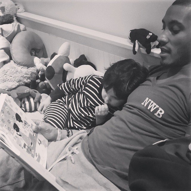 Doutzen Kroes shared a sweet shot of Sunnery and Phyllon James reading in bed, writing, "Happy #fathersday love you so much @sunneryjames #heitedei #vaderdag."
Source: Instagram user doutzen
Doutzen Kroes shared a sweet shot of Sunnery and Phyllon James reading in bed, writing, "Happy #fathersday love you so much @sunneryjames #heitedei #vaderdag."
Source: Instagram user doutzen