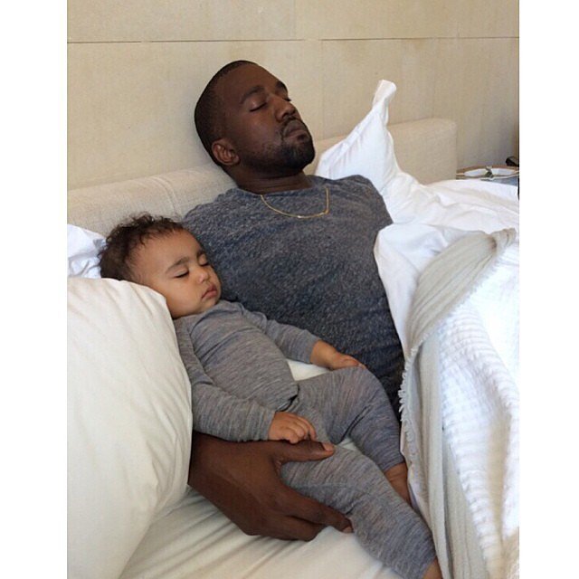 Kim Kardashian and Kanye West had a double celebration — North's first birthday and Kanye's Father's Day. Kim wrote, "This is what life is about! Our baby girl turned 1 today! We played so hard they passed out while we were watching the game! Happy Father's Day to the best daddy in the world! The way you love our daughter and protect her makes me filled with so much love! #BestDayEver #Twins #HappyFathersDay #HappyBirthday."
Source: Instagram user kimkardashian
Kim Kardashian and Kanye West had a double celebration — North's first birthday and Kanye's Father's Day. Kim wrote, "This is what life is about! Our baby girl turned 1 today! We played so hard they passed out while we were watching the game! Happy Father's Day to the best daddy in the world! The way you love our daughter and protect her makes me filled with so much love! #BestDayEver #Twins #HappyFathersDay #HappyBirthday."
Source: Instagram user kimkardashian