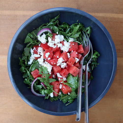 Watermelon, Feta, and Arugula Salad Watermelon, Feta, and Arugula Salad