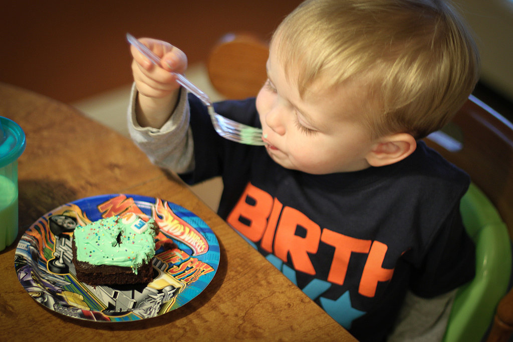 "No dinner, no dessert." "No dinner, no dessert."