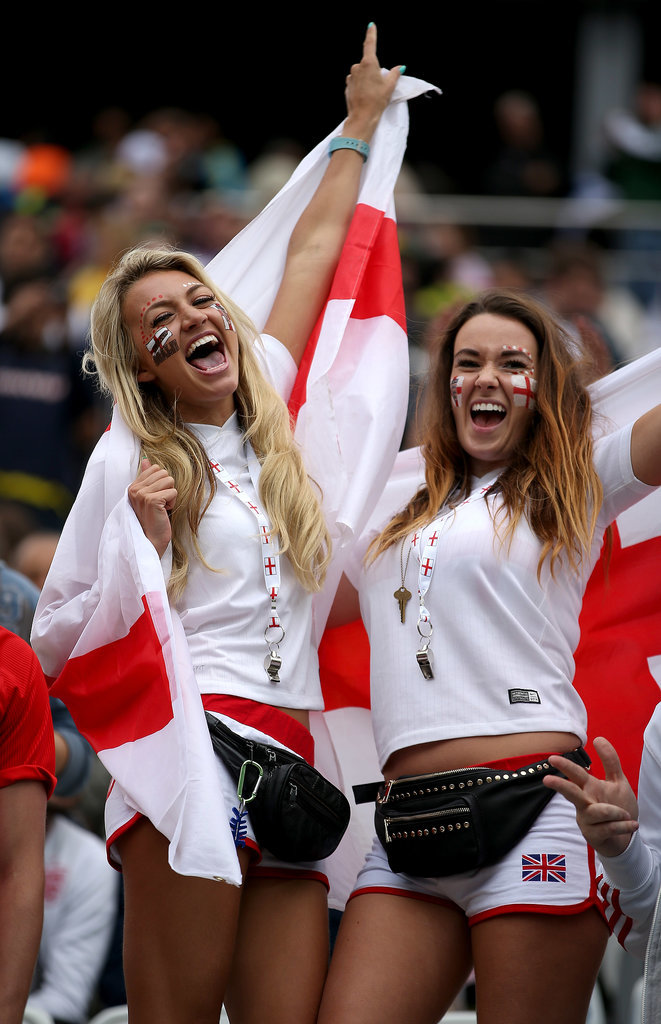 England fans cheered ahead of the game against Uruguay in Brazil.
England fans cheered ahead of the game against Uruguay in Brazil.