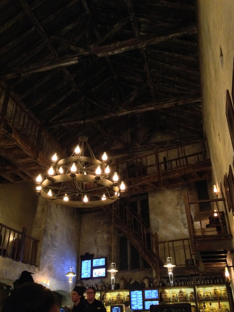 The Leaky Cauldron is another example of how true to the film this new park is.
The Leaky Cauldron is another example of how true to the film this new park is.