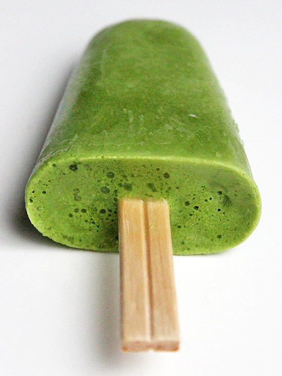 Green Tea and Avocado Popsicles Green Tea and Avocado Popsicles