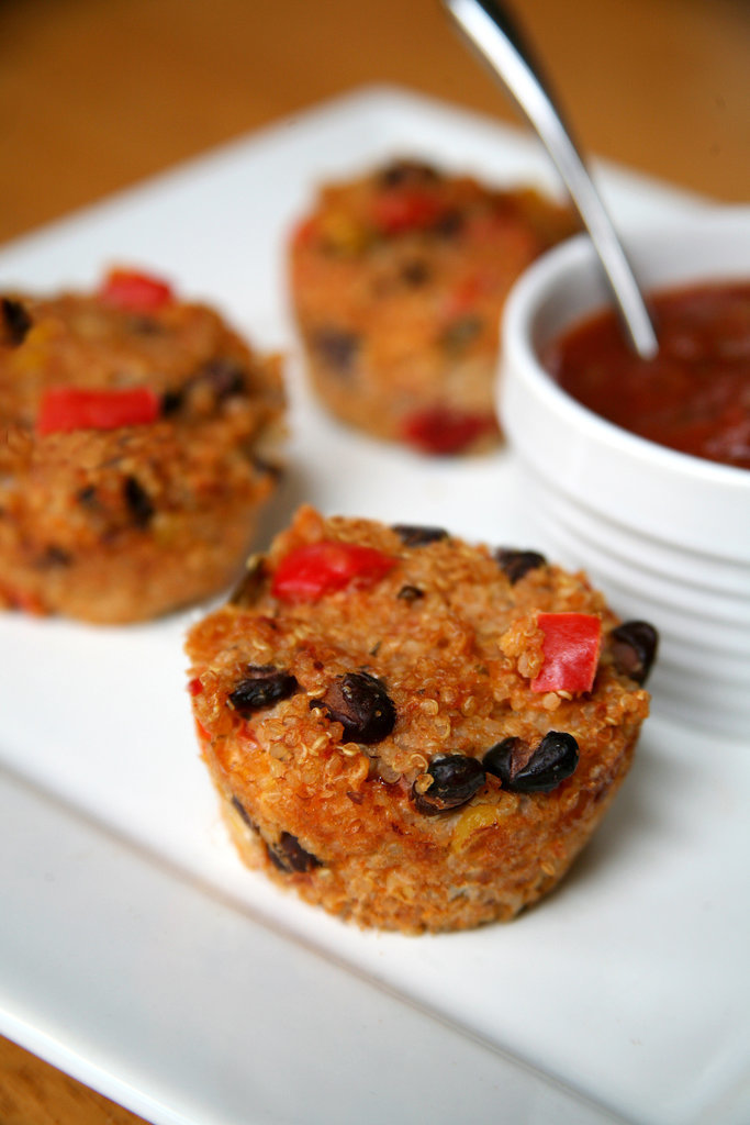 Quinoa and Black Bean Bites Quinoa and Black Bean Bites