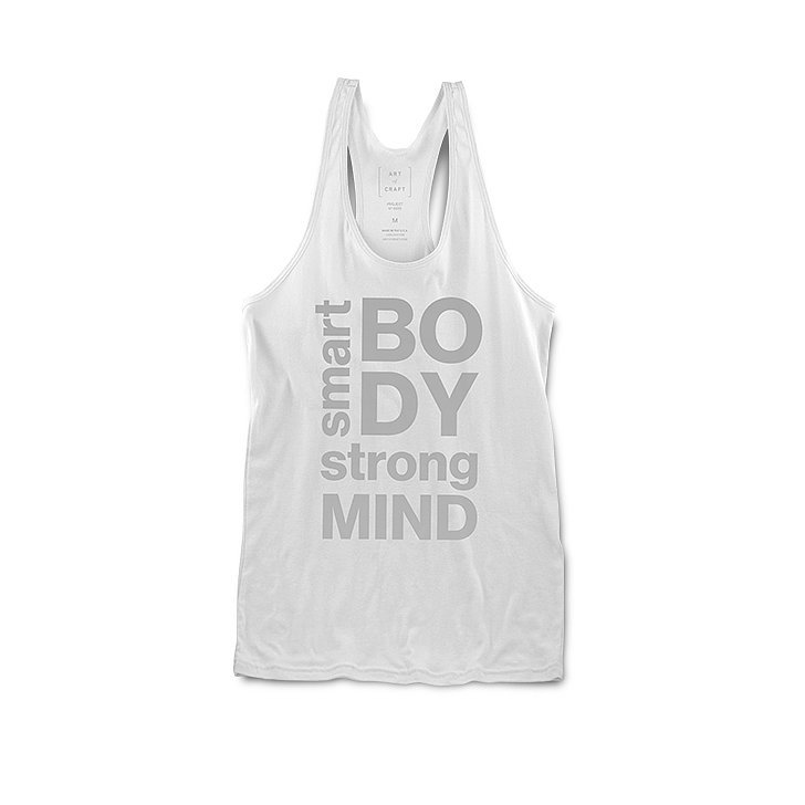 Art of Craft Smart Body + Strong Mind Tee Art of Craft Smart Body + Strong Mind Tee