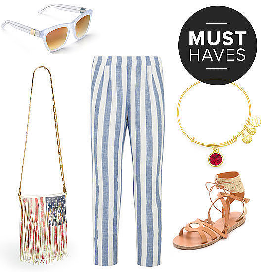 This month, POPSUGAR Fashion has gathered up the requisite stars and stripes, but they've also made sure to make their editors' July must-have fashion picks include all the sunglasses, sandals, and swimwear you can get your hands on. Shop them all right now (before they're gone!) and really bring the heat this Summer.
This month, POPSUGAR Fashion has gathered up the requisite stars and stripes, but they've also made sure to make their editors' July must-have fashion picks include all the sunglasses, sandals, and swimwear you can get your hands on. Shop them all right now (before they're gone!) and really bring the heat this Summer.