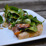 Fig, Prosciutto, Gorgonzola Pizza Topped With Balsamic Arugula Salad Fig, Prosciutto, Gorgonzola Pizza Topped With Balsamic Arugula Salad