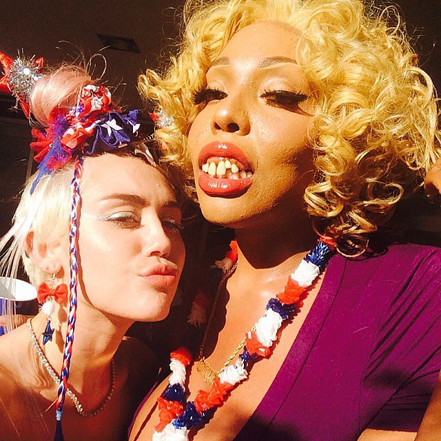 Miley Cyrus and Amazon Ashley dressed up to celebrate together.
Source: Instagram user mileycyrus
Miley Cyrus and Amazon Ashley dressed up to celebrate together.
Source: Instagram user mileycyrus