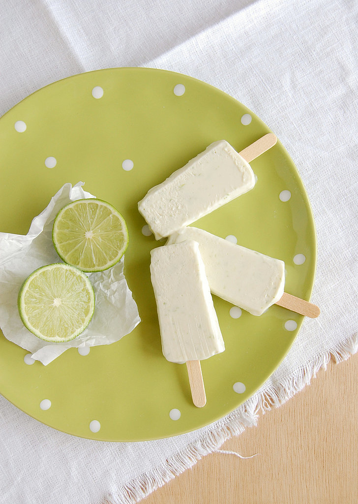 Limoncello and Lime Popsicles Limoncello and Lime Popsicles