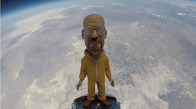 Walter White in Space Video | POPSUGAR Tech