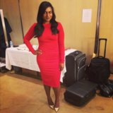 Mindy Kaling Posts Book Cover Outfits on Instagram Mindy Kaling Posts Book Cover Outfits on Instagram