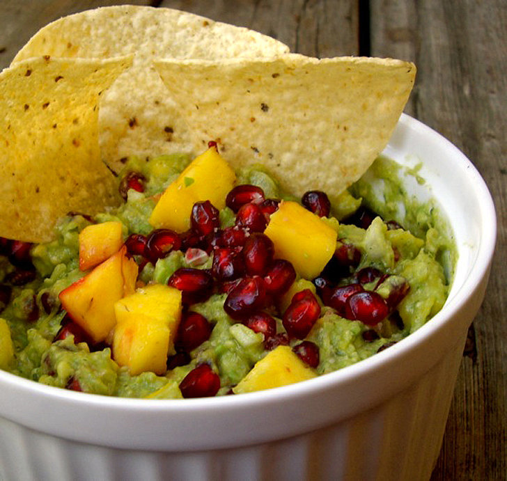 Pomegranate and Mango Guacamole Pomegranate and Mango Guacamole