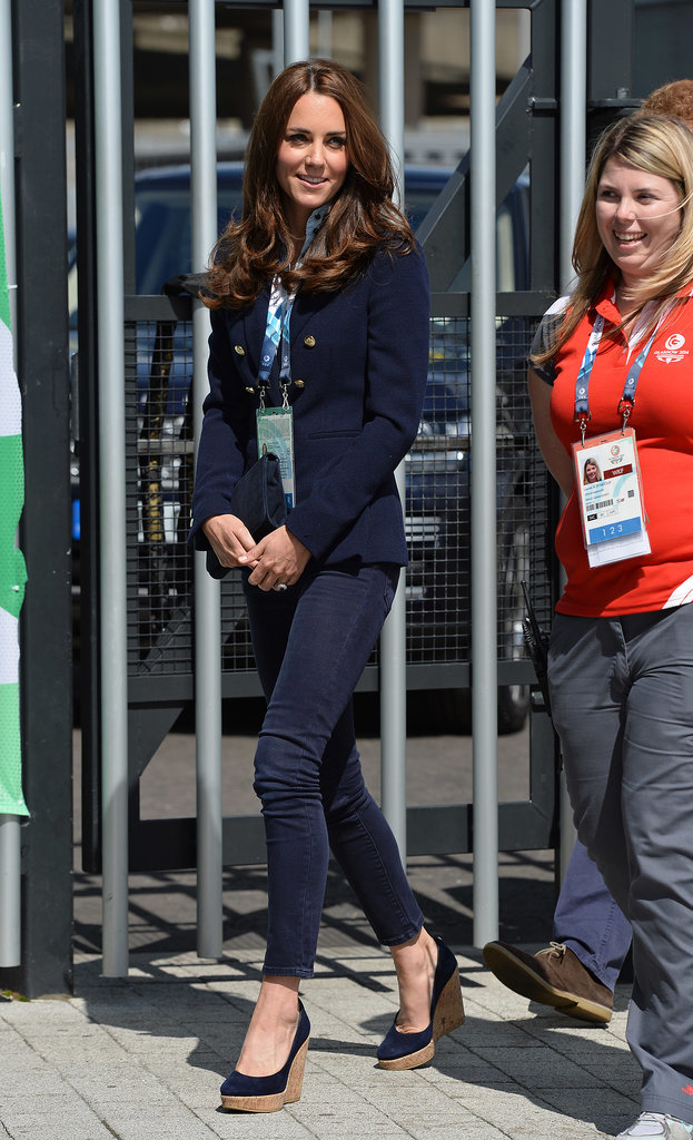 Kate, Will, and Harry Avoid a Photobomb at the Commonwealth Games