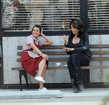 Lea Michele works with Katey Sagal on Sons Of Anarchy Lea Michele works with Katey Sagal on Sons Of Anarchy