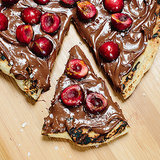 Grilled Nutella and Cherry Pizza Grilled Nutella and Cherry Pizza