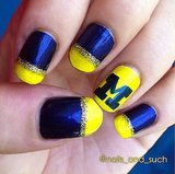 Collegiate Nail Art That Gives a New Meaning to 