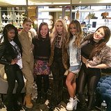 Jess caught up with girl group . . . um, GRL. She looks like a natural as the (unofficial) sixth member. Source: Instagram user popsugarau 