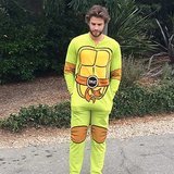 Liam Hemsworth Does the Ice Bucket Challenge . . . in a TMNT Onesie