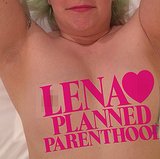 Lena Dunham Goes Topless Encourage