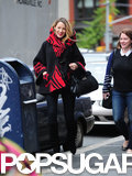 Blake Lively Covers Baby Bump