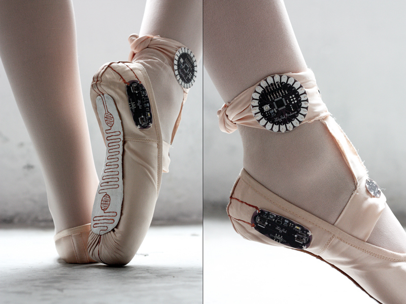 Wearable Wednesdays ETraces Memories of Dance Ballet Slippers Leia