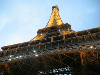 Eiffel Tower Light Show