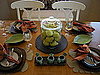 Organic Fall Table Setting