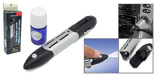 Car Plug-in Aroma Diffuser w/ Led Torch