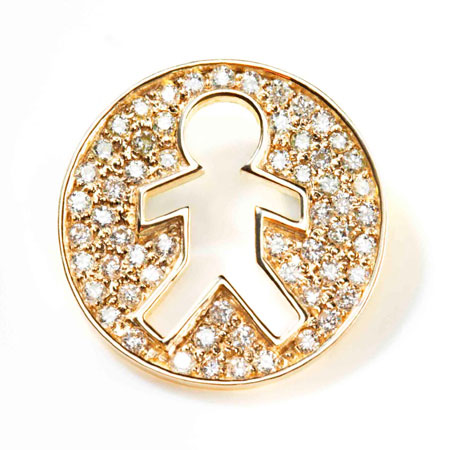 Zachary  .59ct Diamonds 14k Yellow Gold
