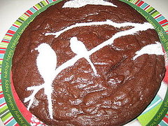 Christmas Eve Chocolate Cake