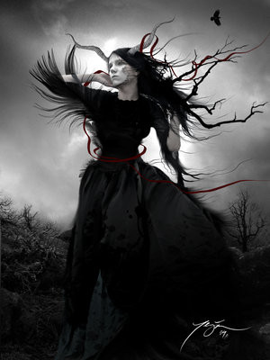 Black as the Dark Night Was, the Devil's Daughter..