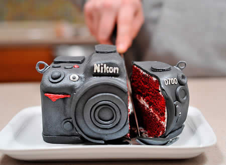 Camera cake