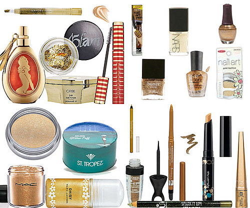 Gold Holiday Makeup Palettes