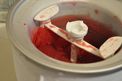 Minty Blood Orange Sorbet Minty Blood Orange Sorbet