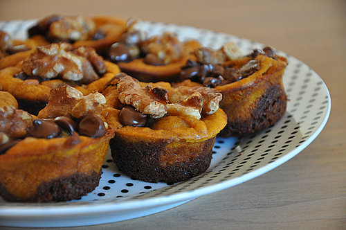 Layered Pumpkin Brownies Layered Pumpkin Brownies