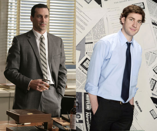 Don Draper = Jim Halpert Don Draper = Jim Halpert