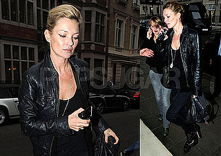 Photos of Kate Moss Out in London With Assistant Fiona