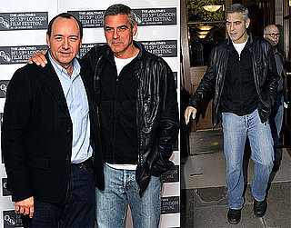 Photos of George Clooney and Kevin Spacey at the BFI London Film Festival
