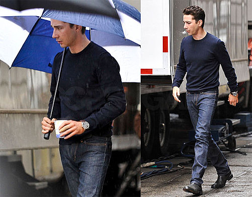 Photos of Shia LaBeouf on the Wall Street 2 Set in NYC 2009-10-16 04:00:00
