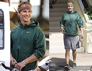 Photos of Matthew McConaughey as He Leaves the Gym in Malibu