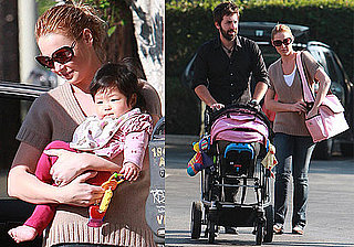 Photos of Katherine Heigl and Josh Kelley With Daughter Naleigh in LA