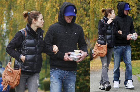 Photos of Justin and Jessica