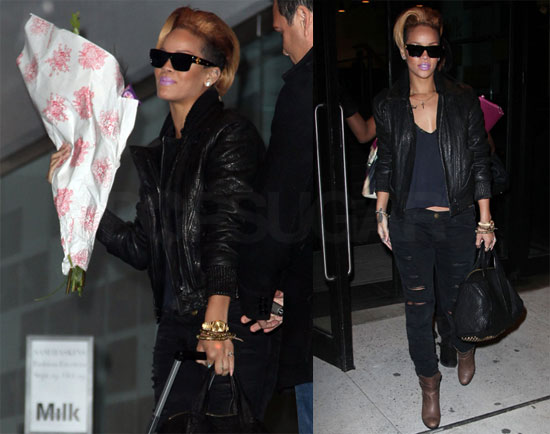 Photos of Rihanna Leaving an NYC Studio 2009-10-20 08:53:52