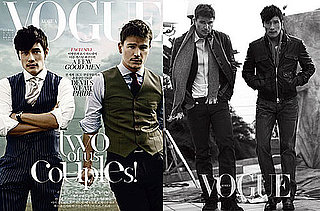 Photos of Josh Hartnett and Lee Byung-hun on the Cover of Korean Vogue