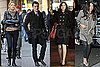 Photos from the set of Gossip Girl