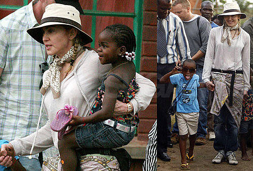 Photos of Madonna, Lourdes Leon, David Richie and Mercy Ciccone in Malawi