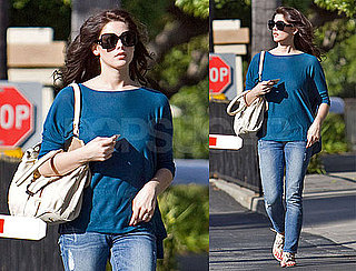 Photos of Ashley Greene Lost Inside Paramount Studios in LA