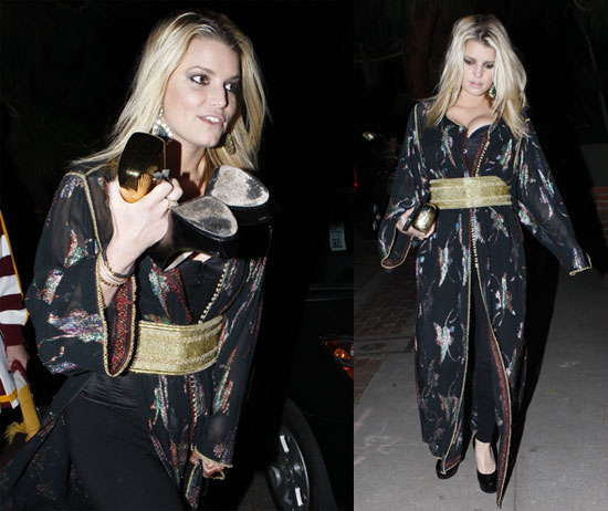 Photos of Jessica Simpson on Halloween