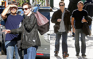 Photos of Jake and Stephen Gyllenhaal Walking in NYC