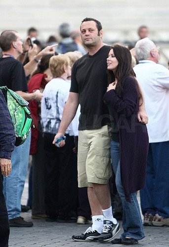 Photos of Vince Vaughn and Kyla Webber in Rome Photos of Vince Vaughn and Kyla Webber in Rome
